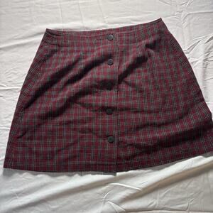 Vintage 90s Y2K Clueless Plaid Mini skirt Aero Size 6